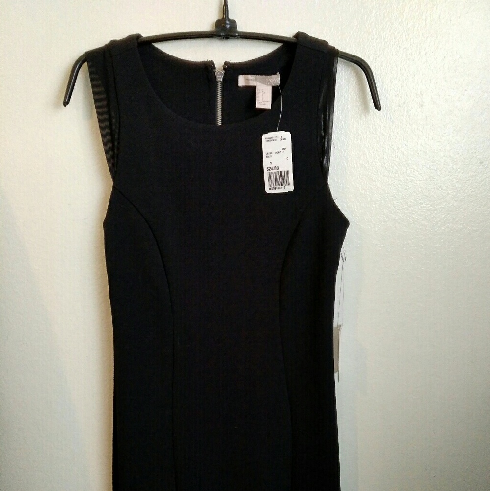 Black Short Sleeve Dress